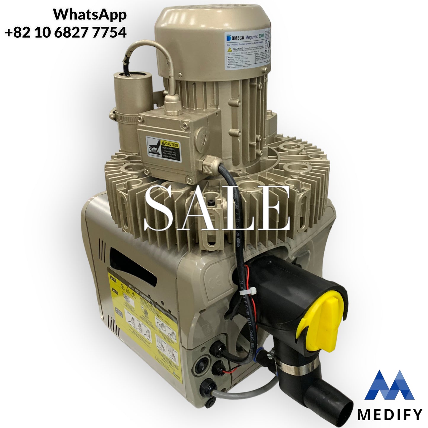 Teravac 3000 Aspiration Motor Dmega Megavac Worldwide