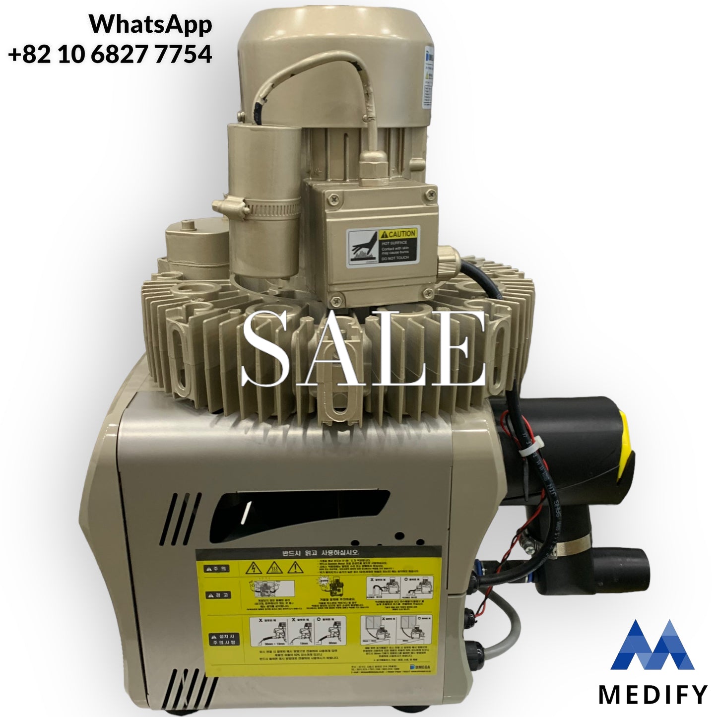Teravac 3000 Aspiration Motor Dmega Megavac Worldwide
