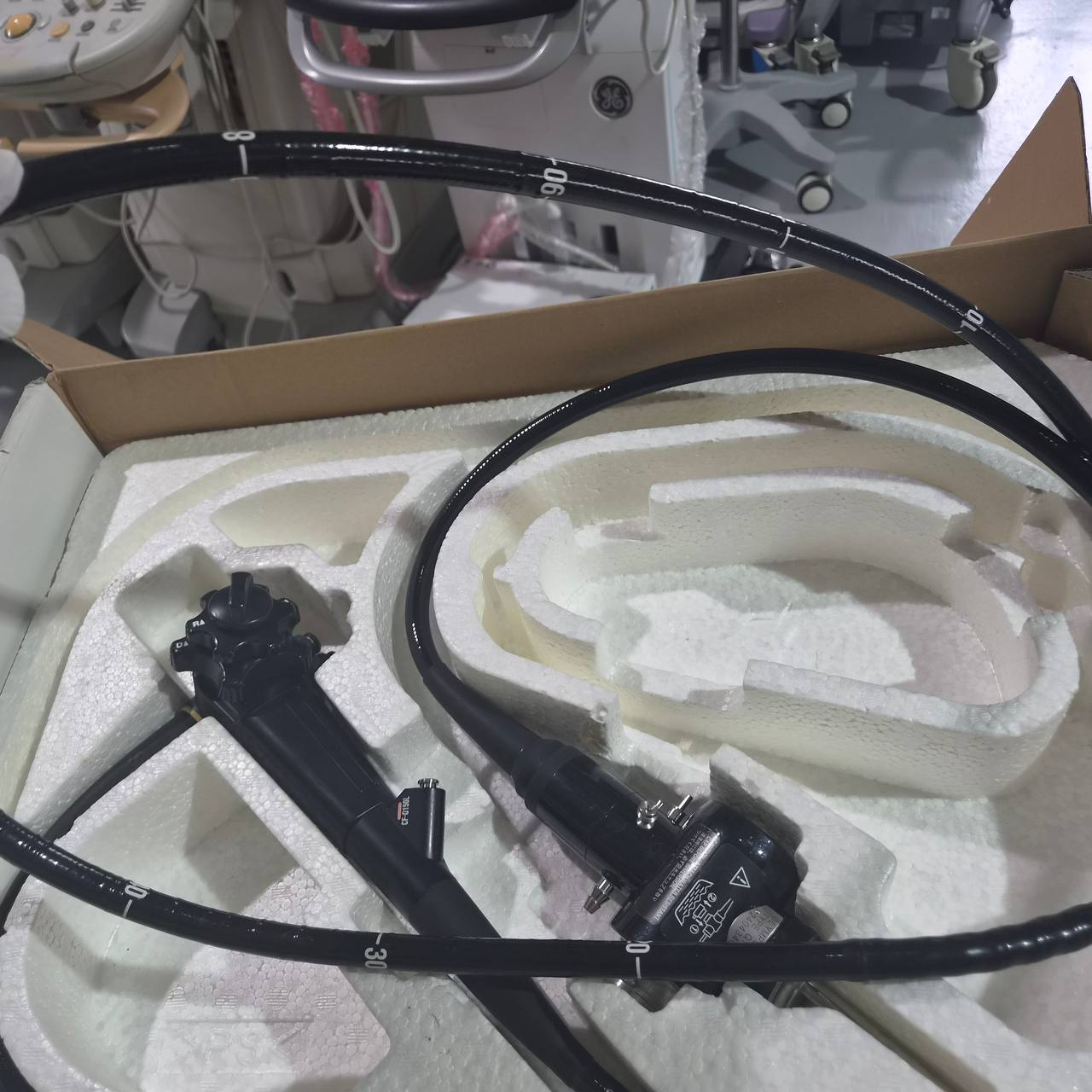 올림푸스 CV-150 프로세서 & GIF-Q150 & CF-Q150L Endoscopy System (GI Endoscope Set) - photo 6