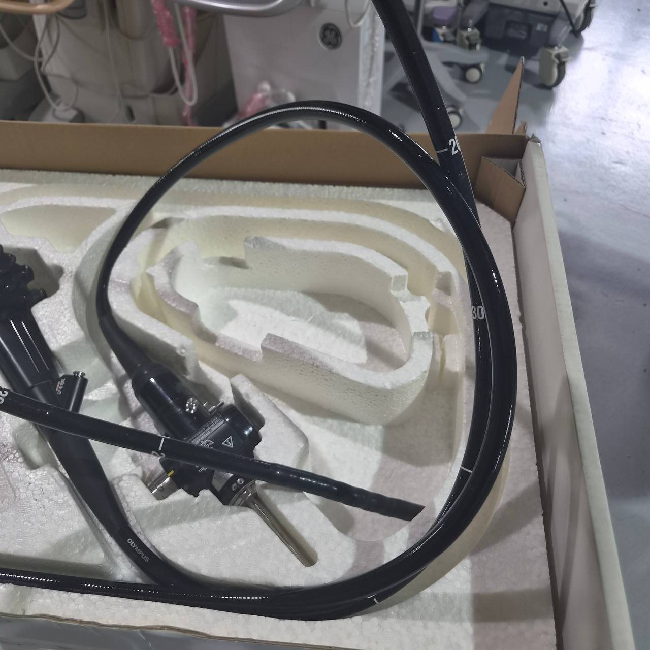 올림푸스 CV-150 프로세서 & GIF-Q150 & CF-Q150L Endoscopy System (GI Endoscope Set) - photo 7