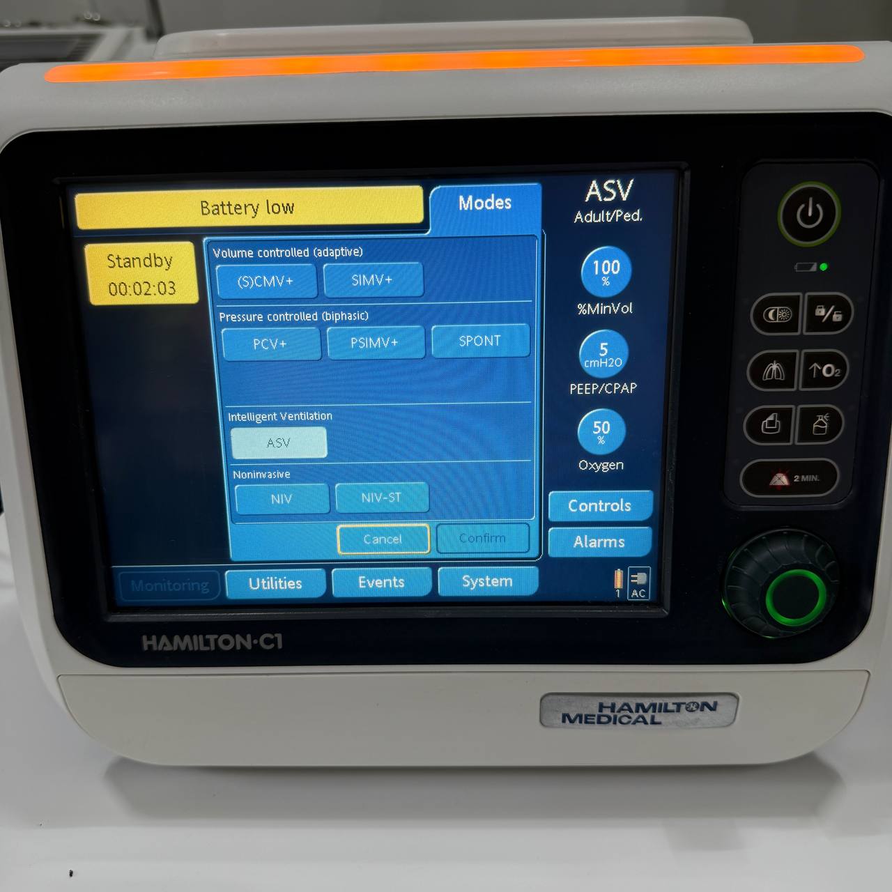 해밀턴 메디컬 Hamilton-C1 Ventilator - photo 17