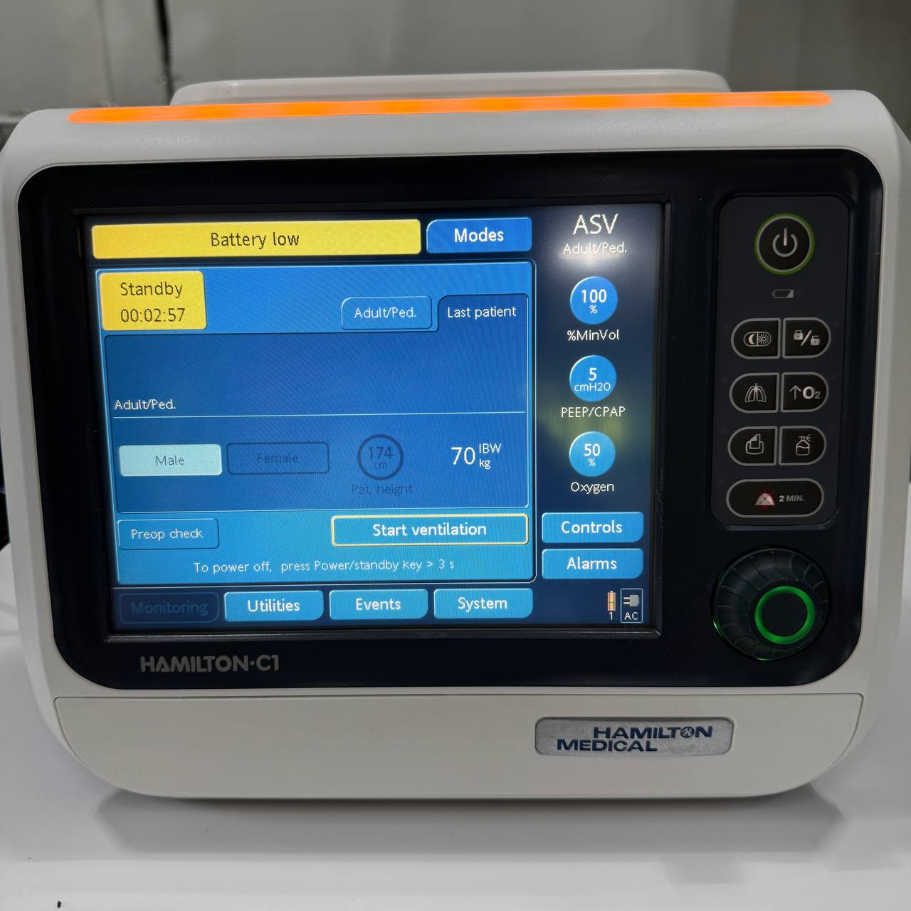 해밀턴 메디컬 Hamilton-C1 Ventilator - photo 18