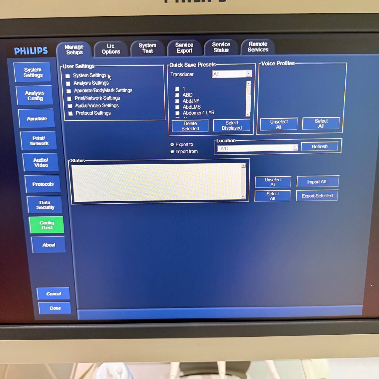 필립스 iU22 Ultrasound Machine - photo 28