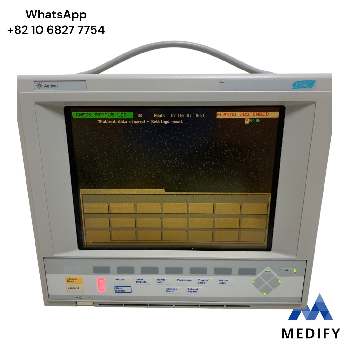 Agilent V24C M1204A Patient Care Monitor