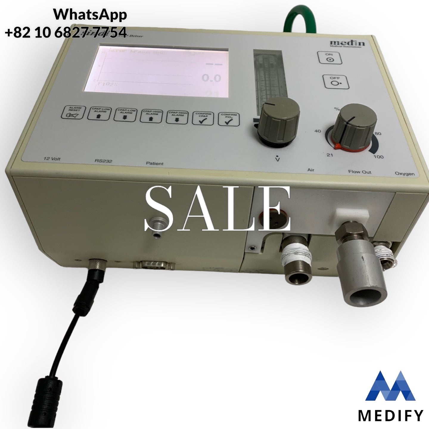 Medin Sindi 1080 nCPAP Driver - Universal Gas Delivery Unit