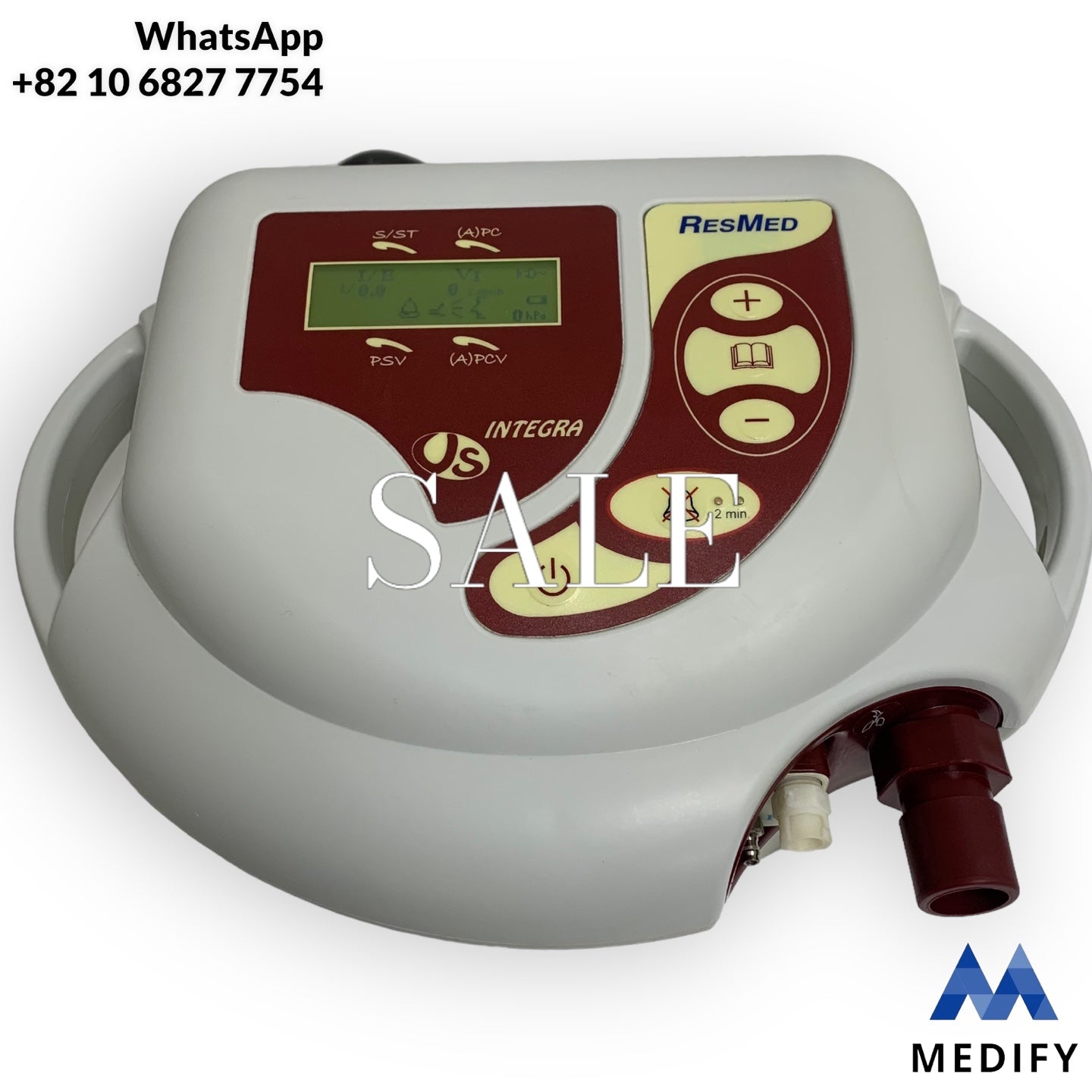 RESMED Portable Ventilator VS INTERGA & Case