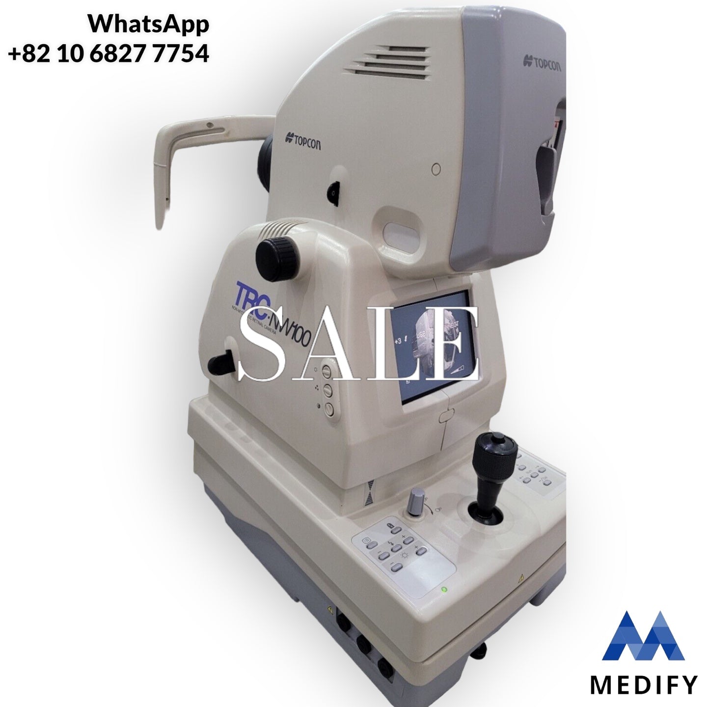 Topcon TRC-NW100 Non-Mydriatic Retinal Camera