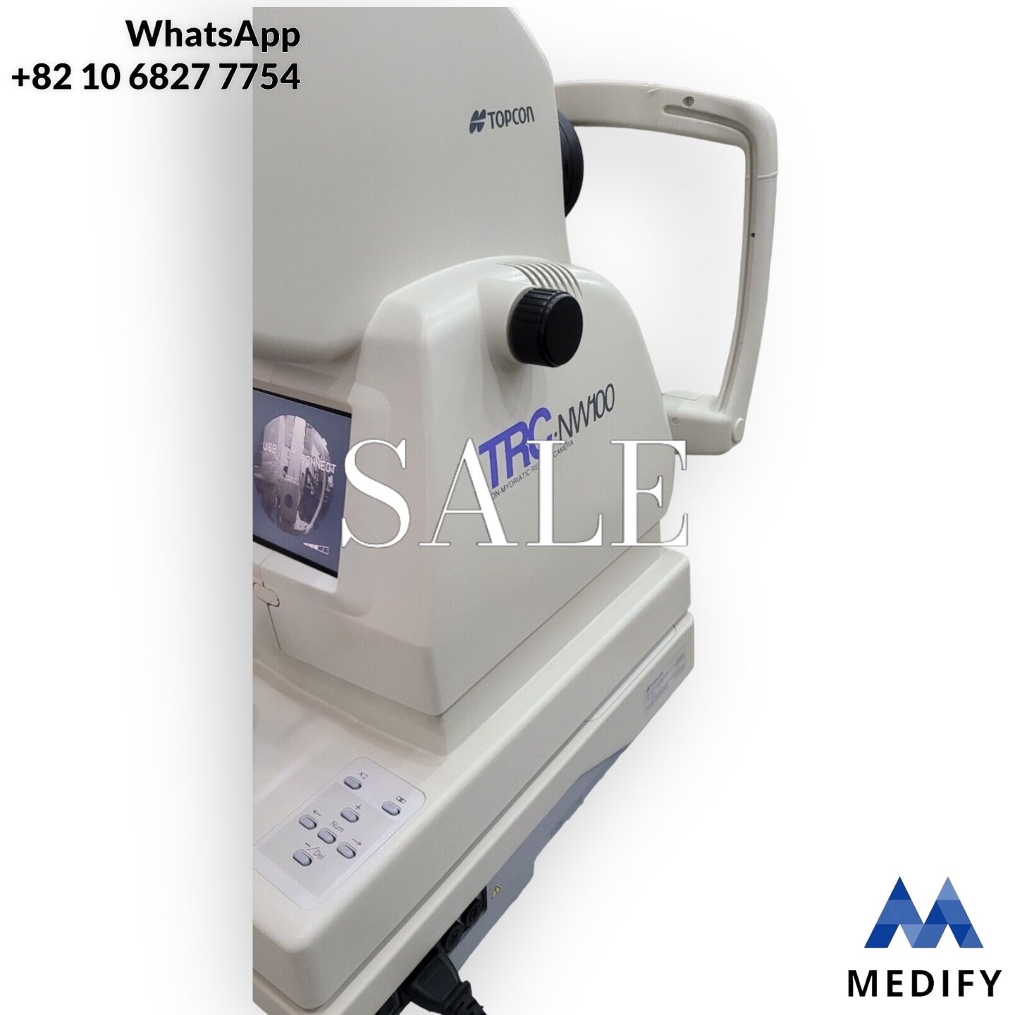 Topcon TRC-NW100 Non-Mydriatic Retinal Camera