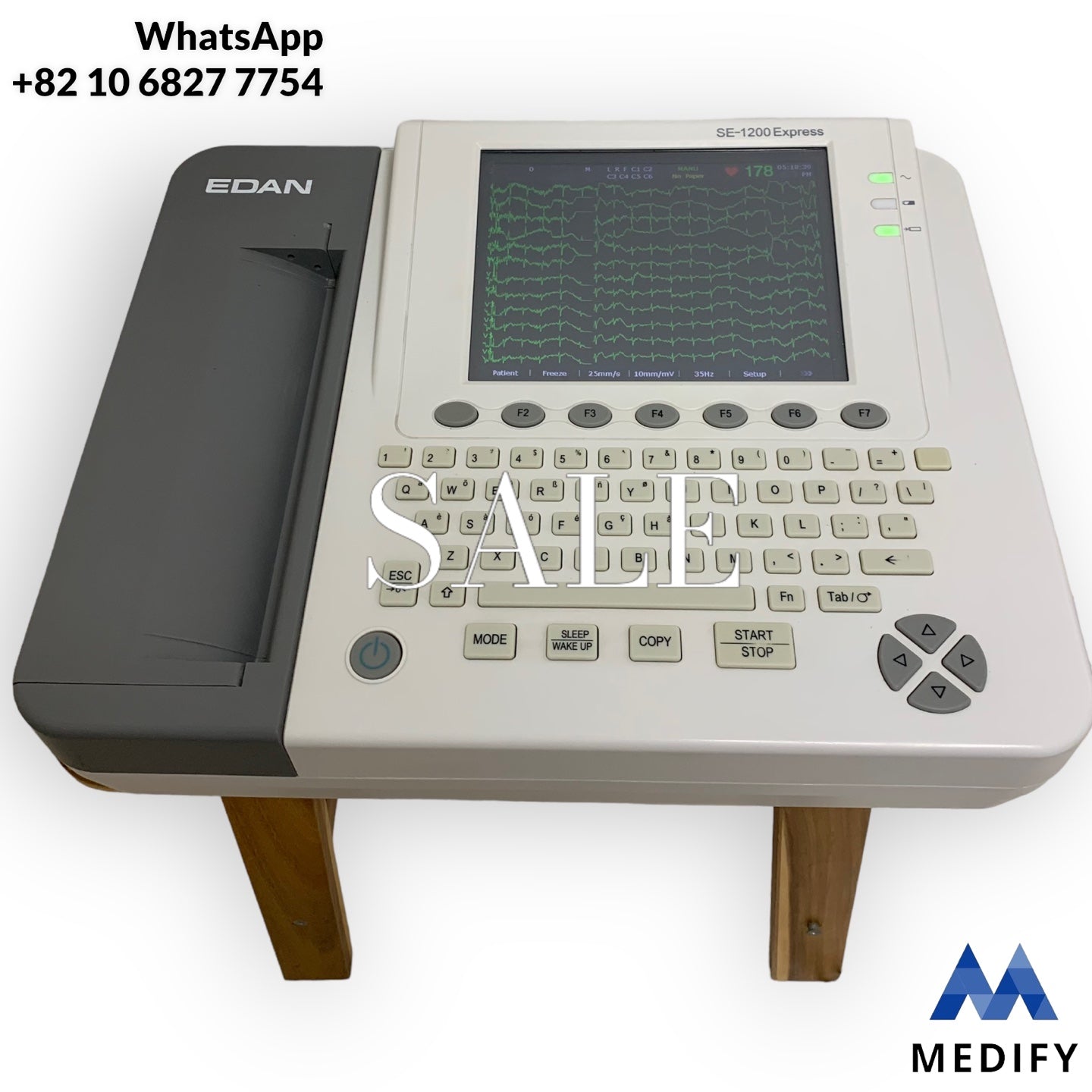 EDAN SE-1200 Express ECG Machine with 10 Channels