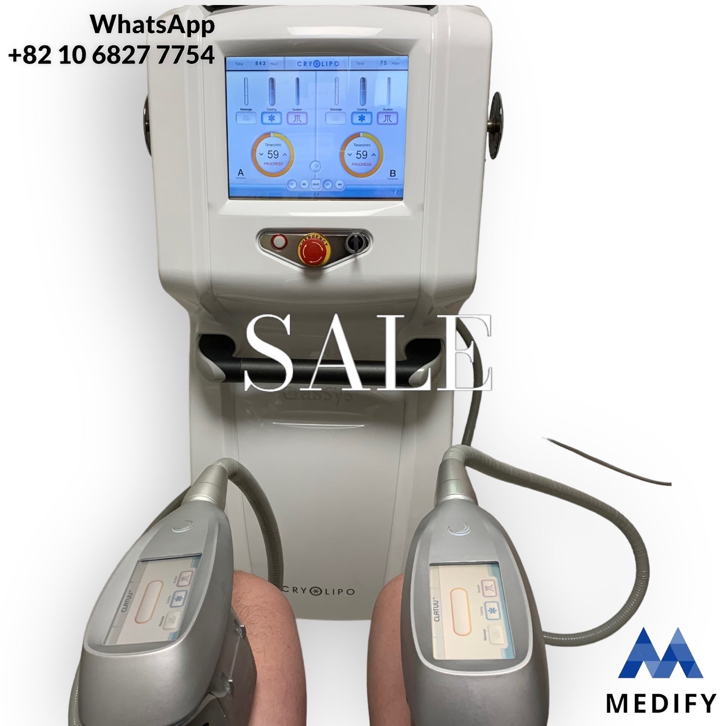 CLASSYS CLATUU Cryolipolysis device (Fat-Freezing Fat Reduction)