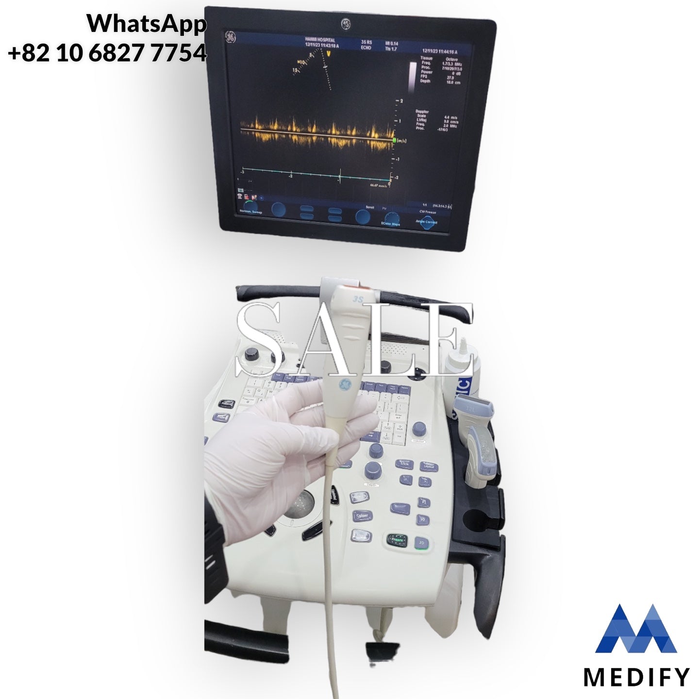 GE Vivid S5 Ultrasound System & 3 Probe