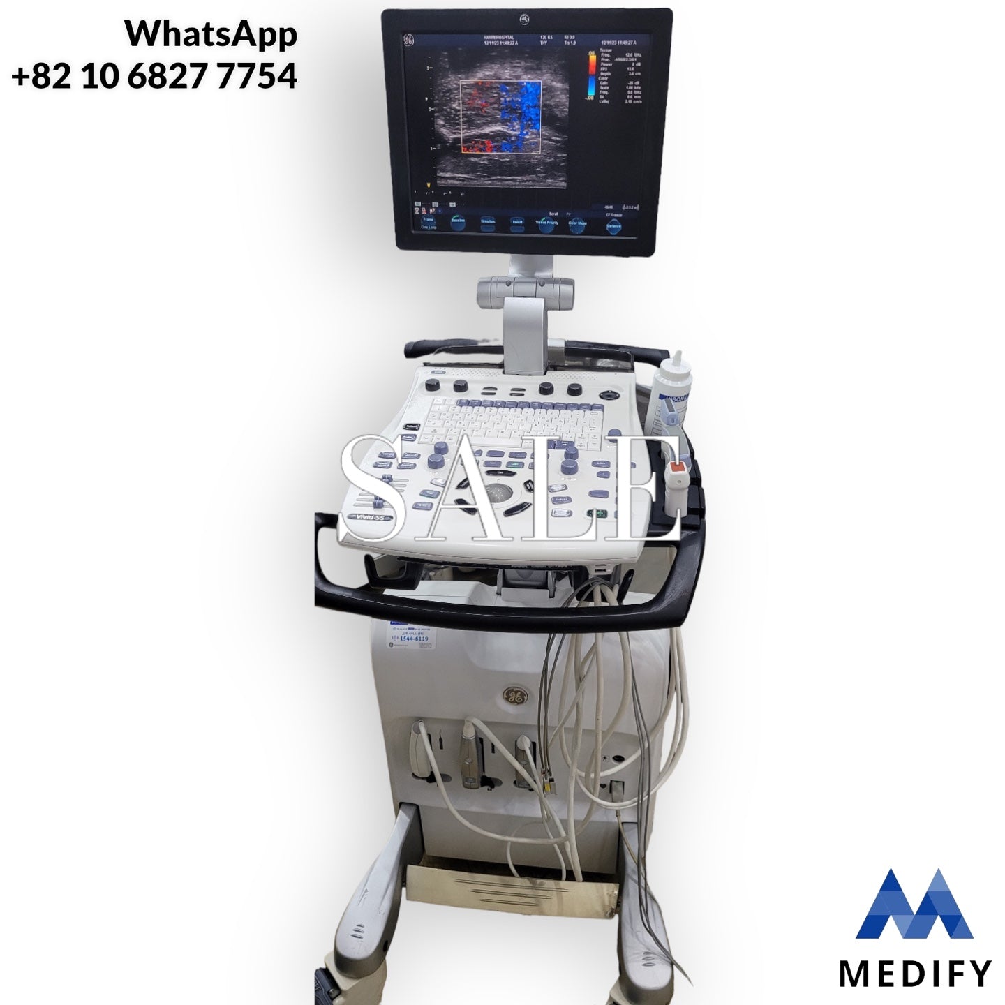 GE Vivid S5 Ultrasound System & 3 Probe