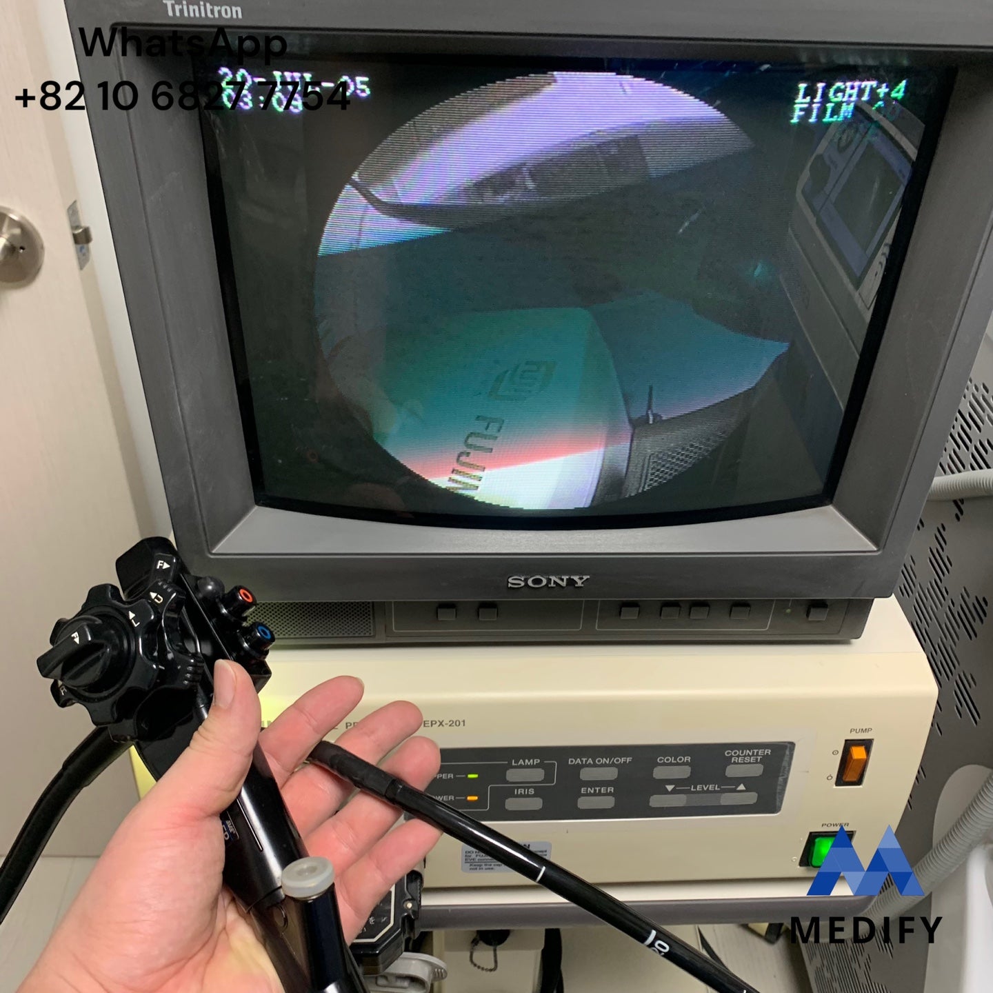 Fujinon EPX-201 Video Processor & EG-201FP Gastroscope Endoscope