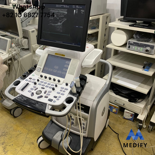 GE Vivid E9 Ultrasound System & 2 Probe (10,500$ Worldwide)