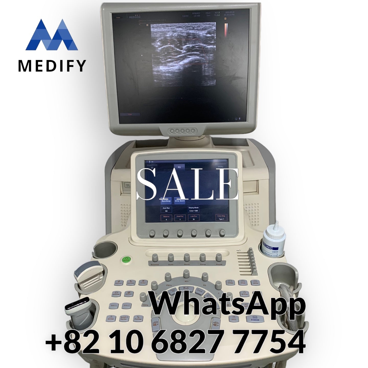 Medison Accuvix V20 Ultrasound System & 2Probe