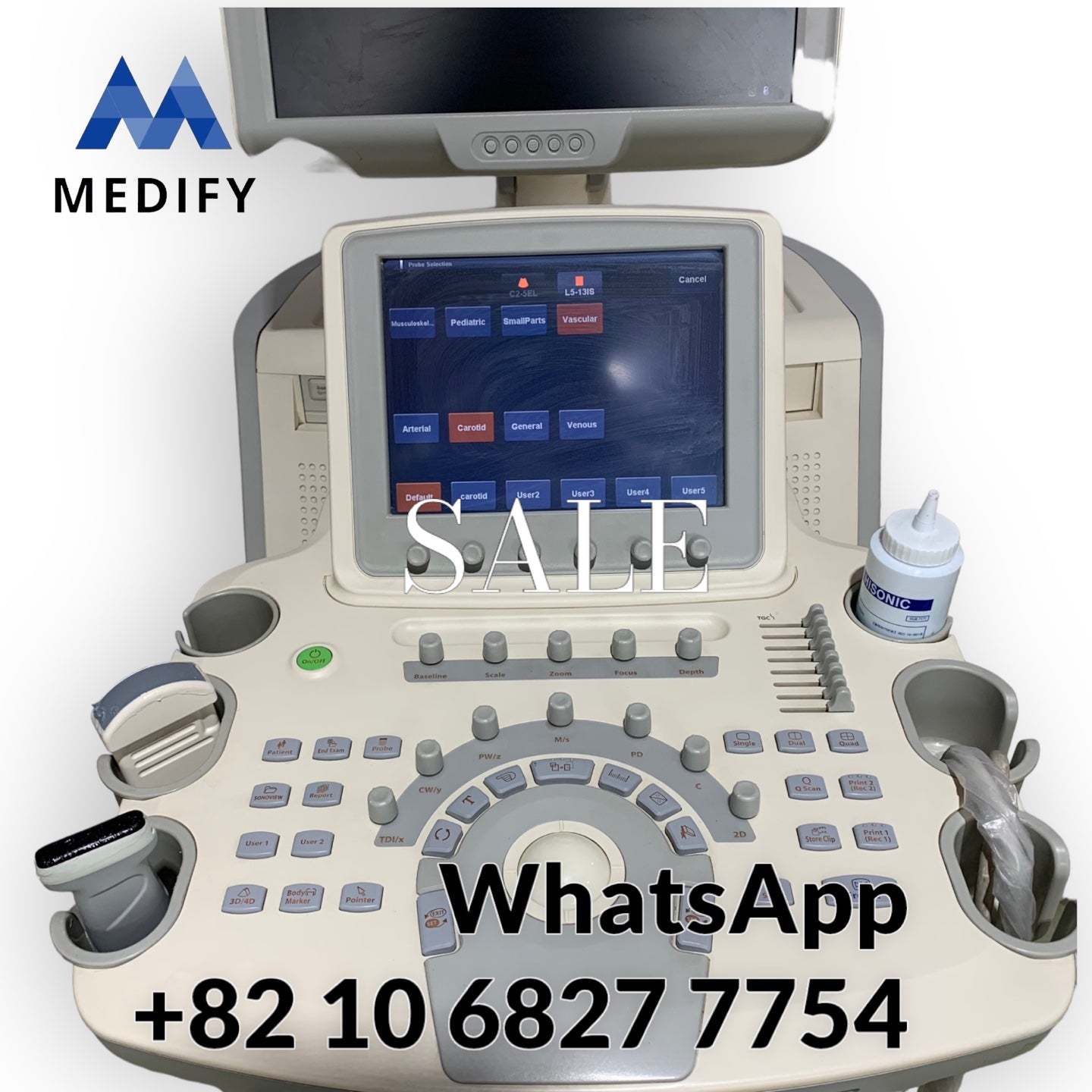 Medison Accuvix V20 Ultrasound System & 2Probe