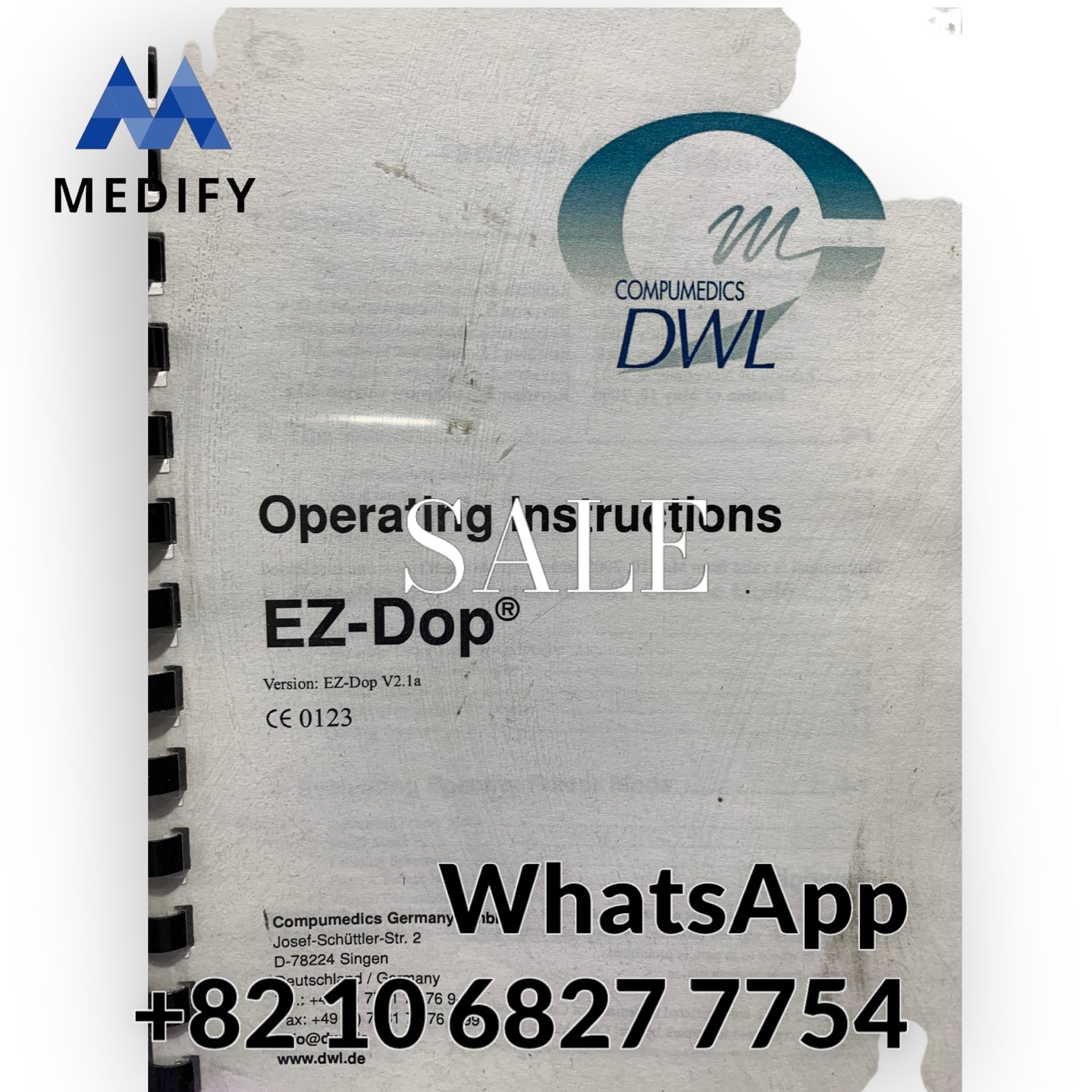 DWL EZ-Dop Smart Doppler Device