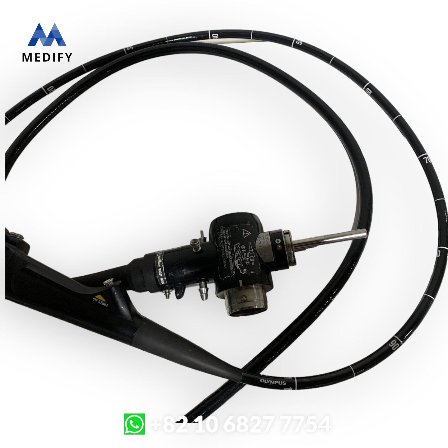 ($2,500) Olympus GIF-Q260J Gastroscope Endoscope - Worldwide