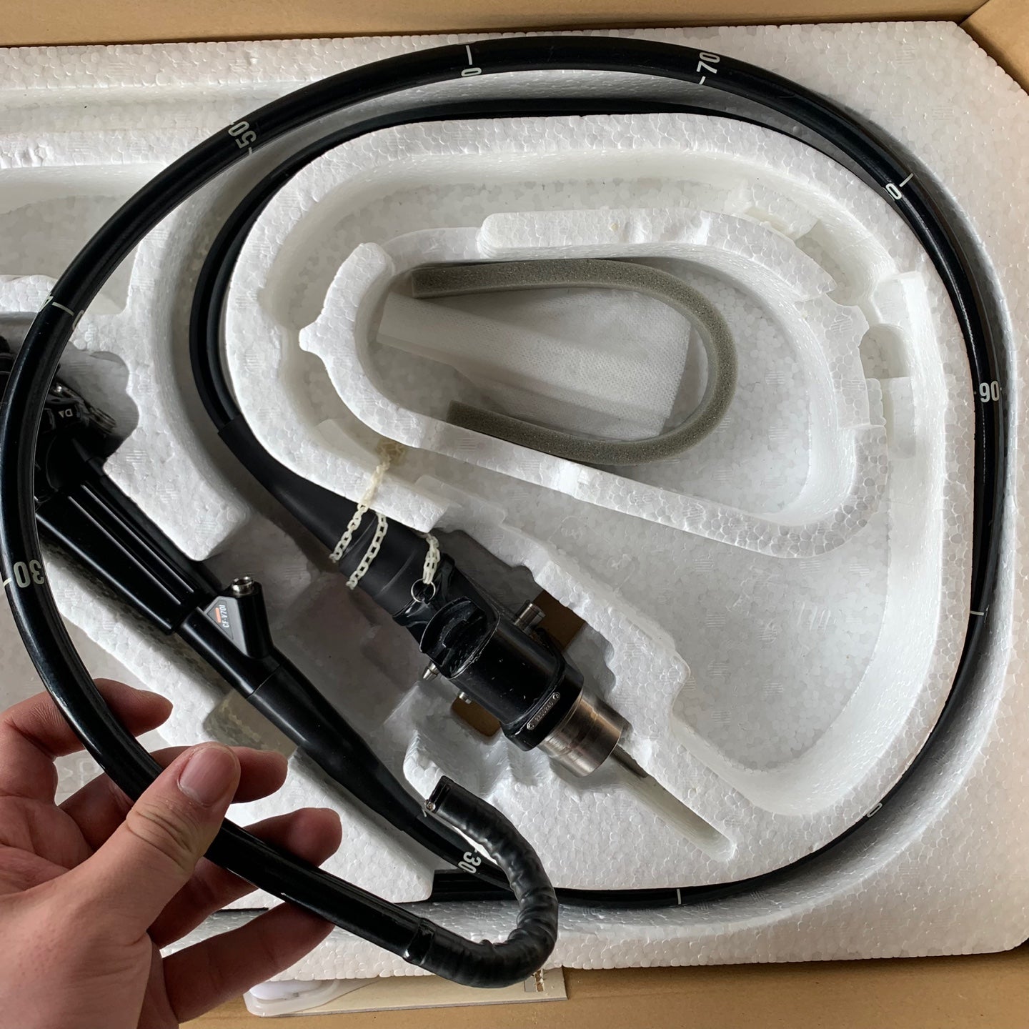 ($600) Olympus CF-V70I Colonoscope Endoscope (Image repair required) - Worldwide