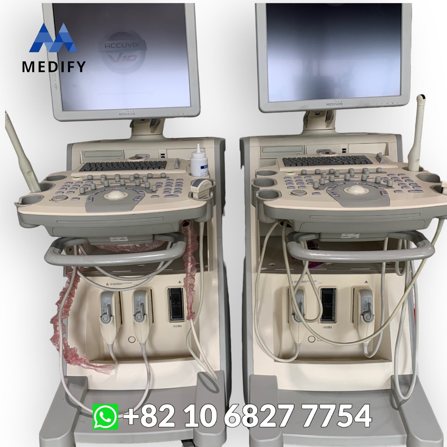 ($2,500) Samsung Medison V10 Ultrasound System & Convex, Vaginal Probe