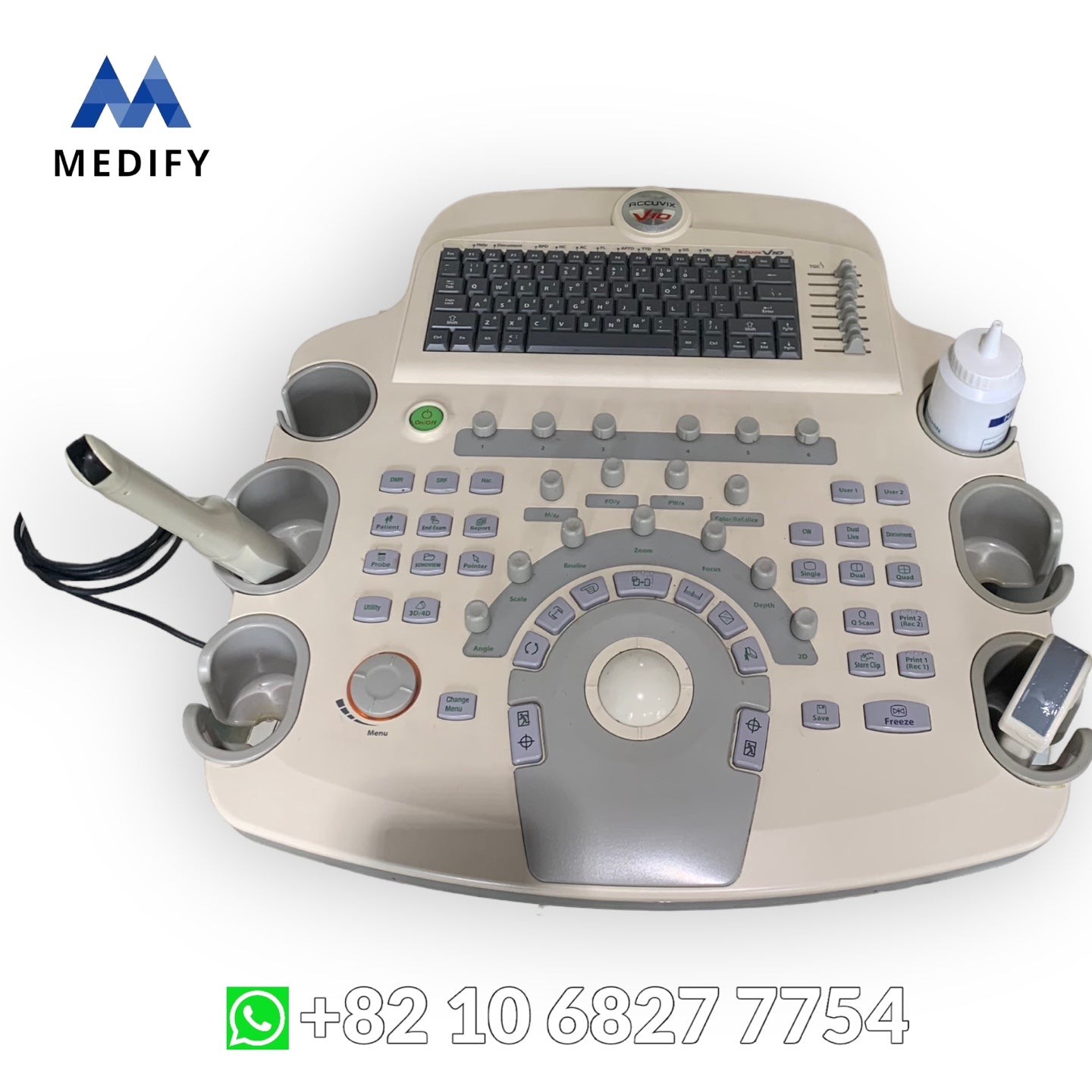 ($2,500) Samsung Medison V10 Ultrasound System & Convex, Vaginal Probe