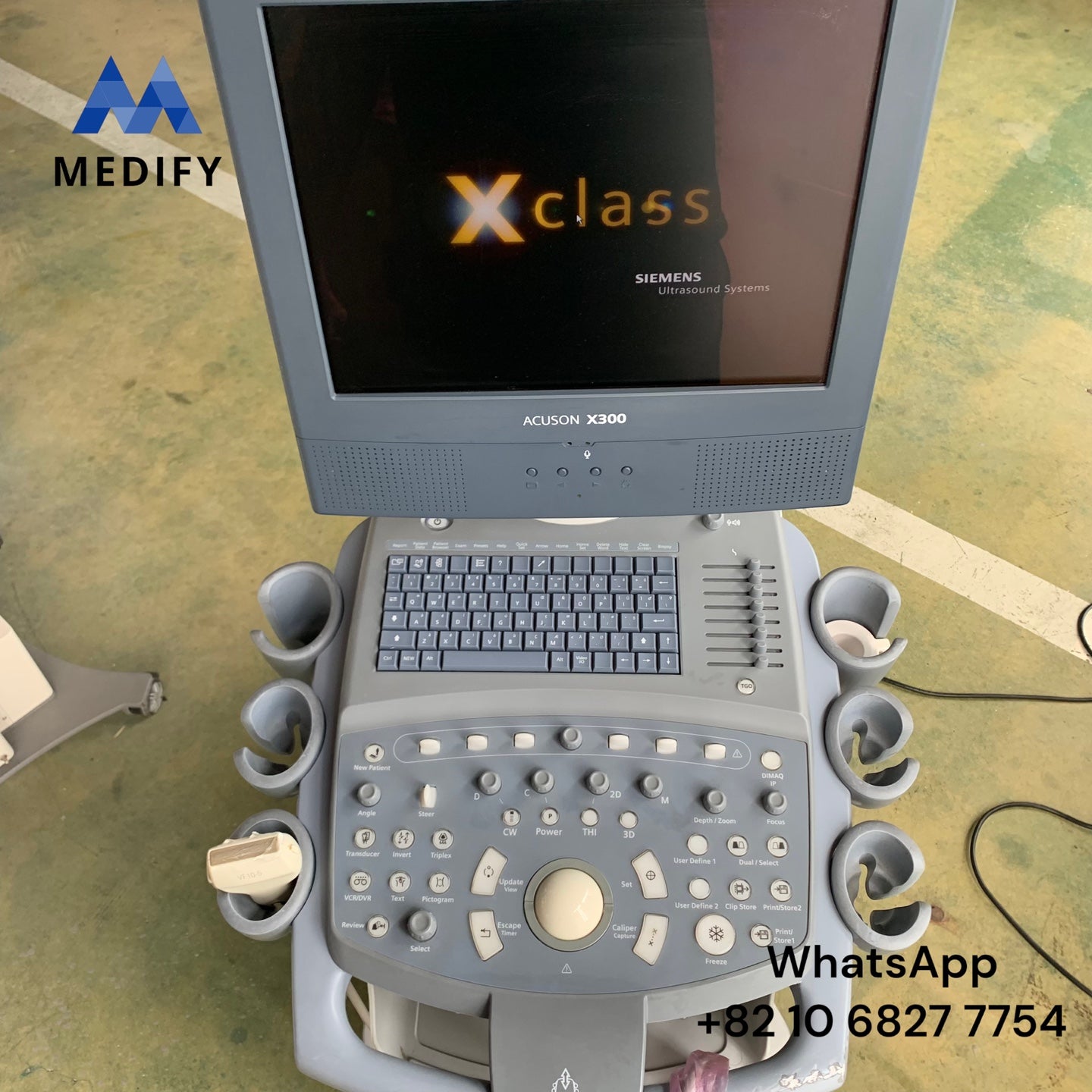 ($1,900) Siemens Acuson X300 Ultrasound System & Linear Probe  - Worldwide