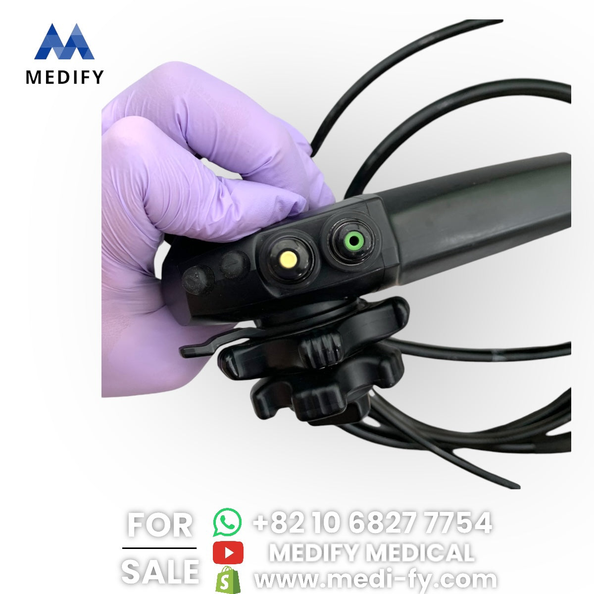 ($11,500) Hitachi Aloka Noblus Portable Ultrasound & EG-3670URK Ultrasound Gastroscope