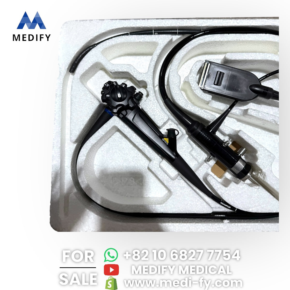 ($23,000) Olympus CV-170 Endoscopy System Full Set & GIF-H170 Gastroscope