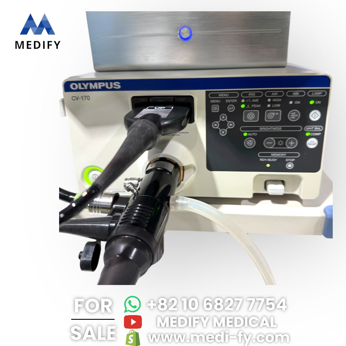 ($23,000) Olympus CV-170 Endoscopy System Full Set & GIF-H170 Gastroscope