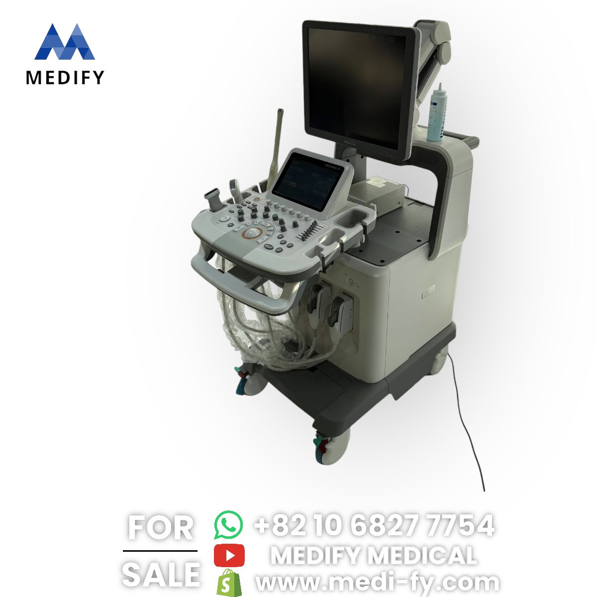 ($6,000) Samsung Medison Accuvix XG Ultrasound & Convex, Vaginal, Linear Probes