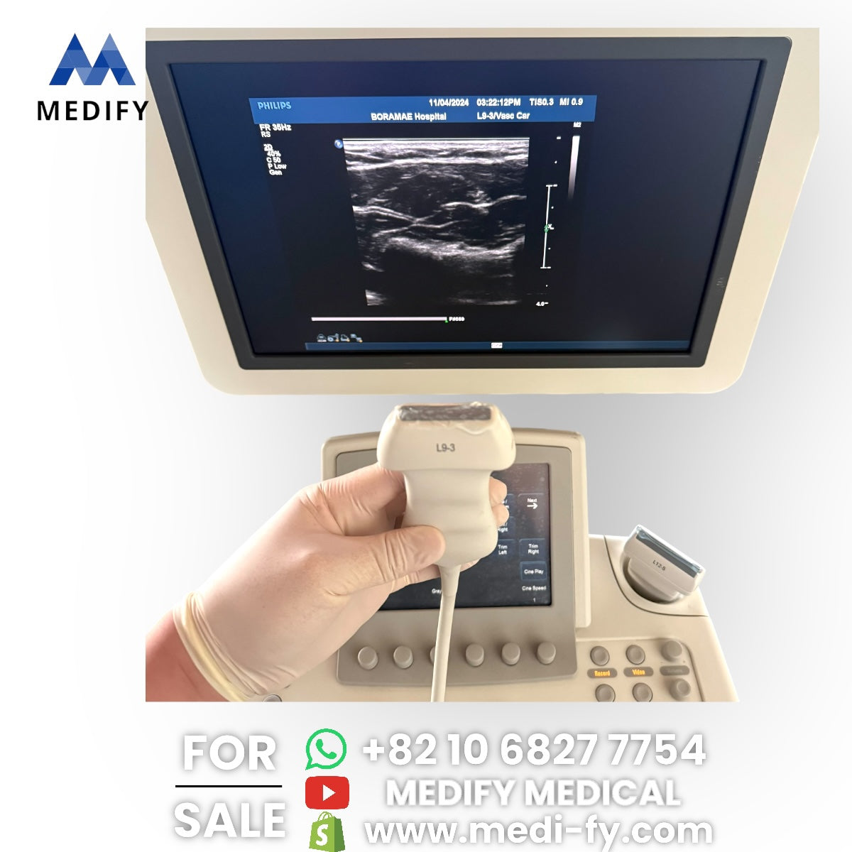 ($9,000) Philips IU22 Ultrasound System & 3Probes 3D Software