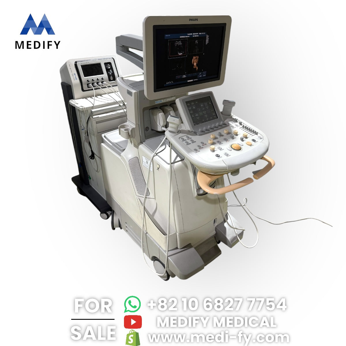 ($9,000) Philips IU22 Ultrasound System & 3Probes 3D Software