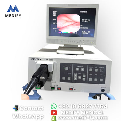 (1,900$) Pentax EPM-3000 Video Endsocopy System & EG-2731 Gastroscope & EC-3801F Colonoscope