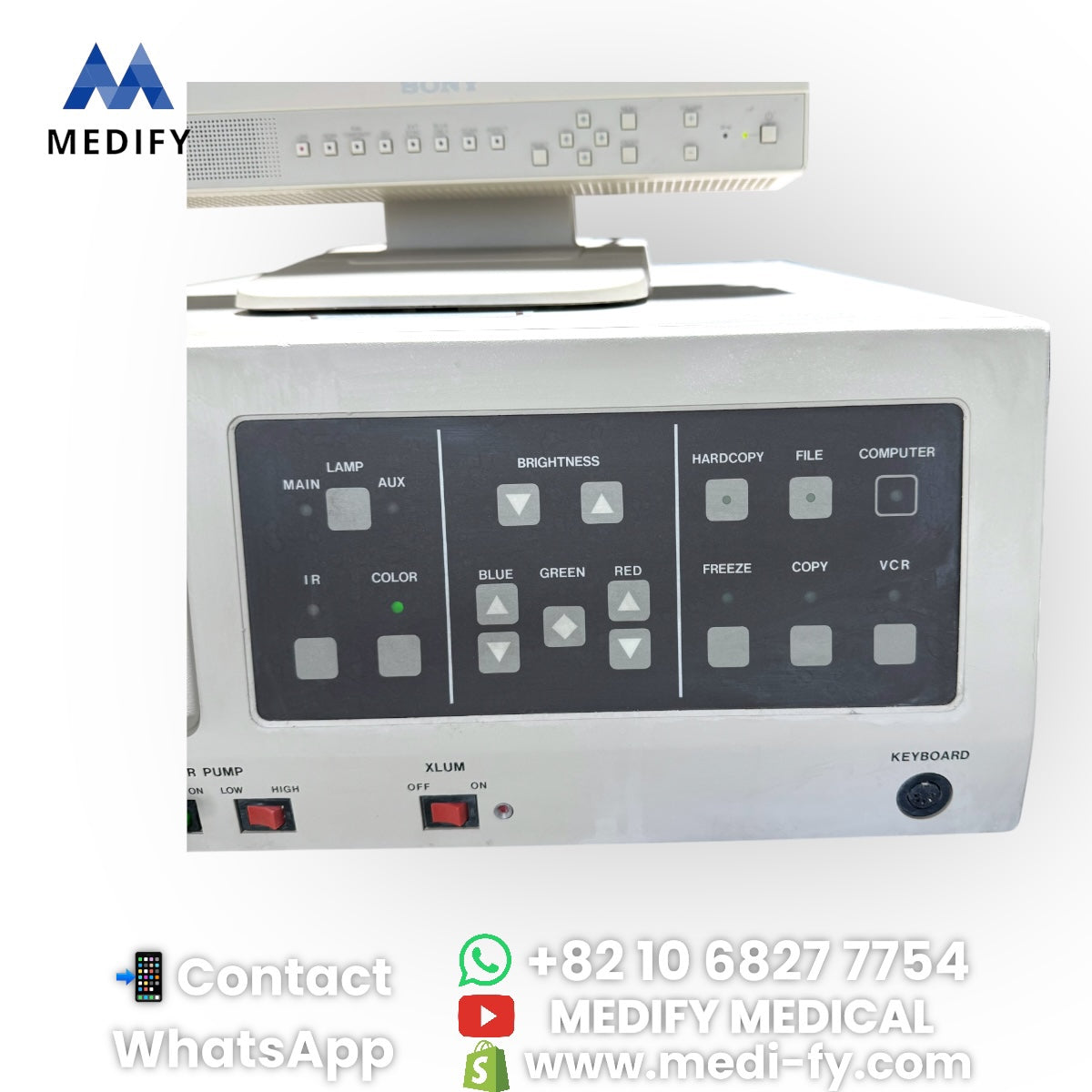(1,900$) Pentax EPM-3000 Video Endsocopy System & EG-2731 Gastroscope & EC-3801F Colonoscope