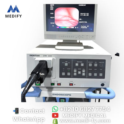 (1,900$) Pentax EPM-3000 Video Endsocopy System & EG-2731 Gastroscope & EC-3801F Colonoscope