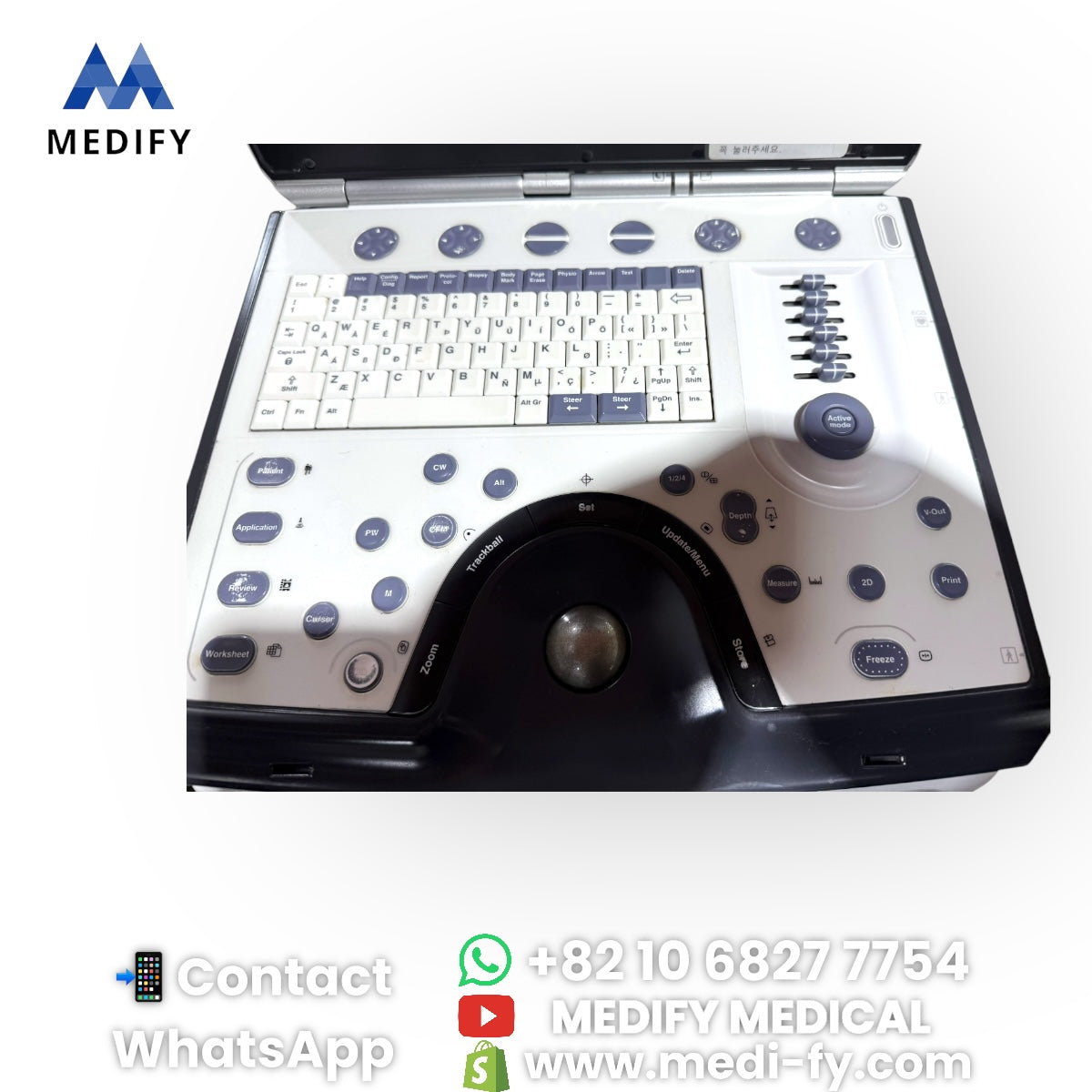 (6,500$) Used GE Vivid i +2Probes (4C-RS Convex & 3S-RS Cardiac)