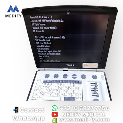 (6,500$) Used GE Vivid i +2Probes (4C-RS Convex & 3S-RS Cardiac)