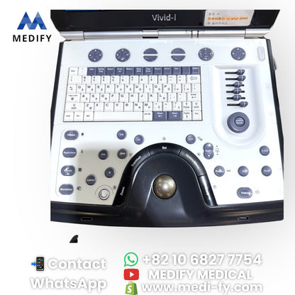 (6,500$) Used GE Vivid i +2Probes (4C-RS Convex & 3S-RS Cardiac)