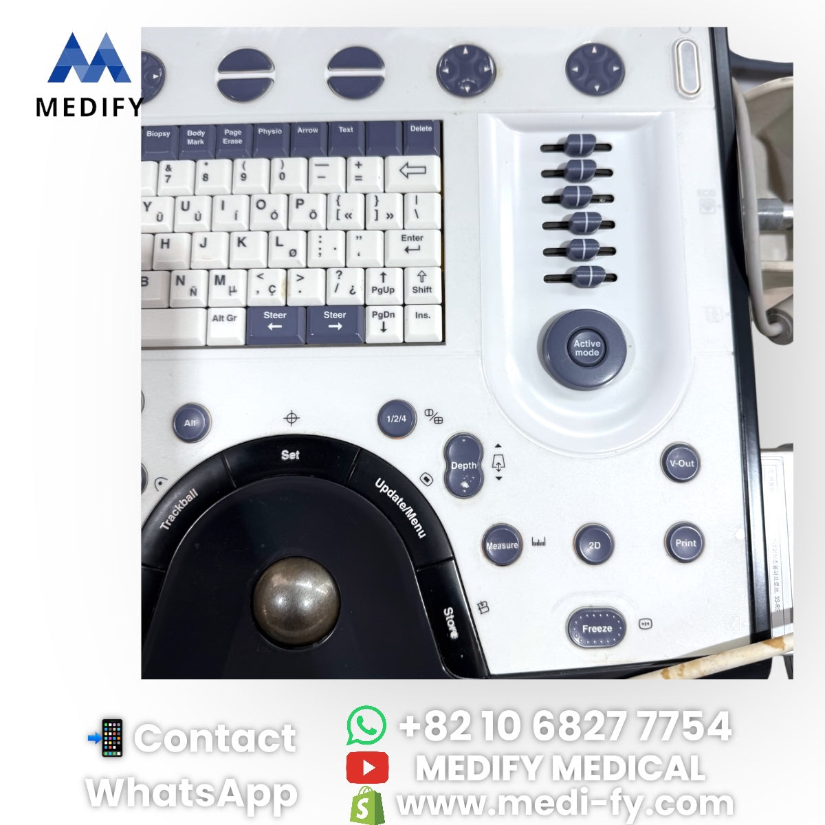 (6,500$) Used GE Vivid i +2Probes (4C-RS Convex & 3S-RS Cardiac)