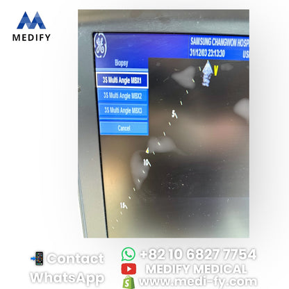 (6,500$) Used GE Vivid i +2Probes (4C-RS Convex & 3S-RS Cardiac)