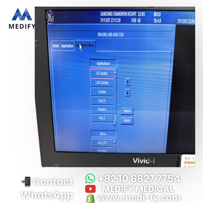 (6,500$) Used GE Vivid i +2Probes (4C-RS Convex & 3S-RS Cardiac)