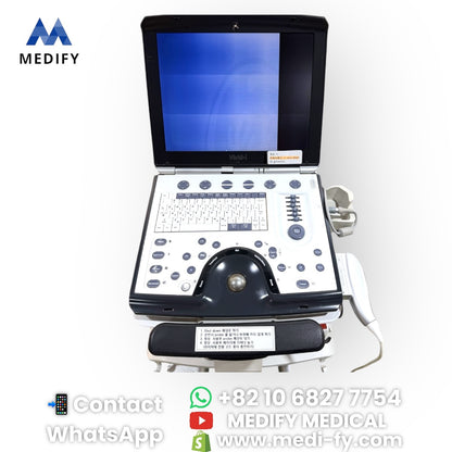 (6,500$) Used GE Vivid i +2Probes (4C-RS Convex & 3S-RS Cardiac)