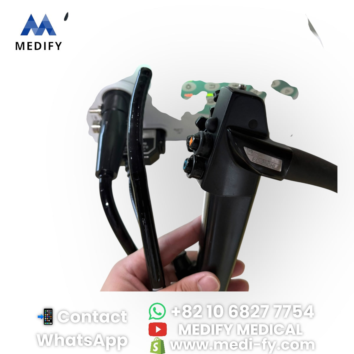 (3,500$) Fujinon EPX-2200 Processor & EG-250WR5 Gastroscope & EC-250HL5 Colonoscope