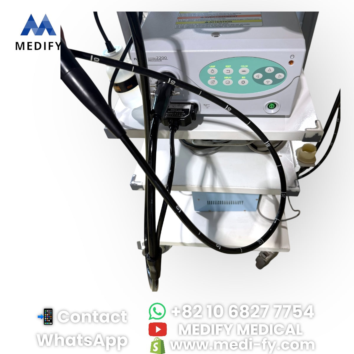 (3,500$) Fujinon EPX-2200 Processor & EG-250WR5 Gastroscope & EC-250HL5 Colonoscope