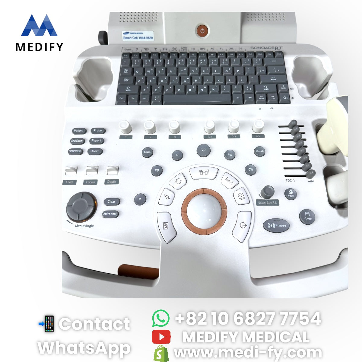 For Sale Used Medison Sonoace R7 Ultrasound