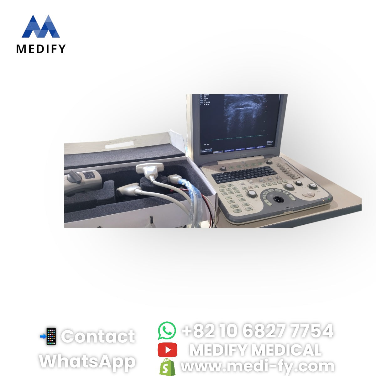 For Sale Used Sonoscape S8 Portable Ultrasound & 3Probes