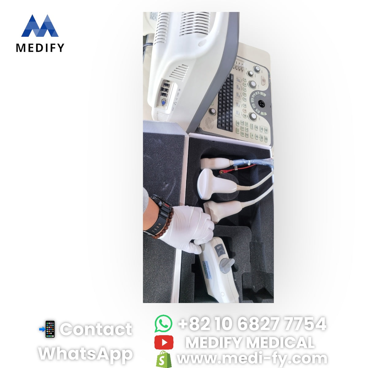 For Sale Used Sonoscape S8 Portable Ultrasound & 3Probes