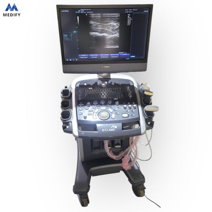 Used Alpinion Ecube9 Ultrasound - 2Probes Convex Linear For Sale