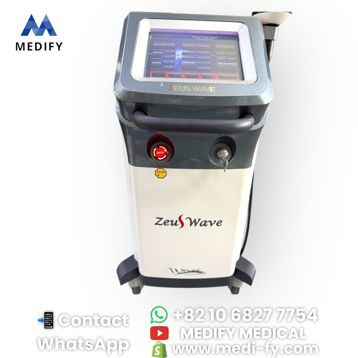 For Sale Zeus Wave Piezo Type Focus ESWT Shock Wave