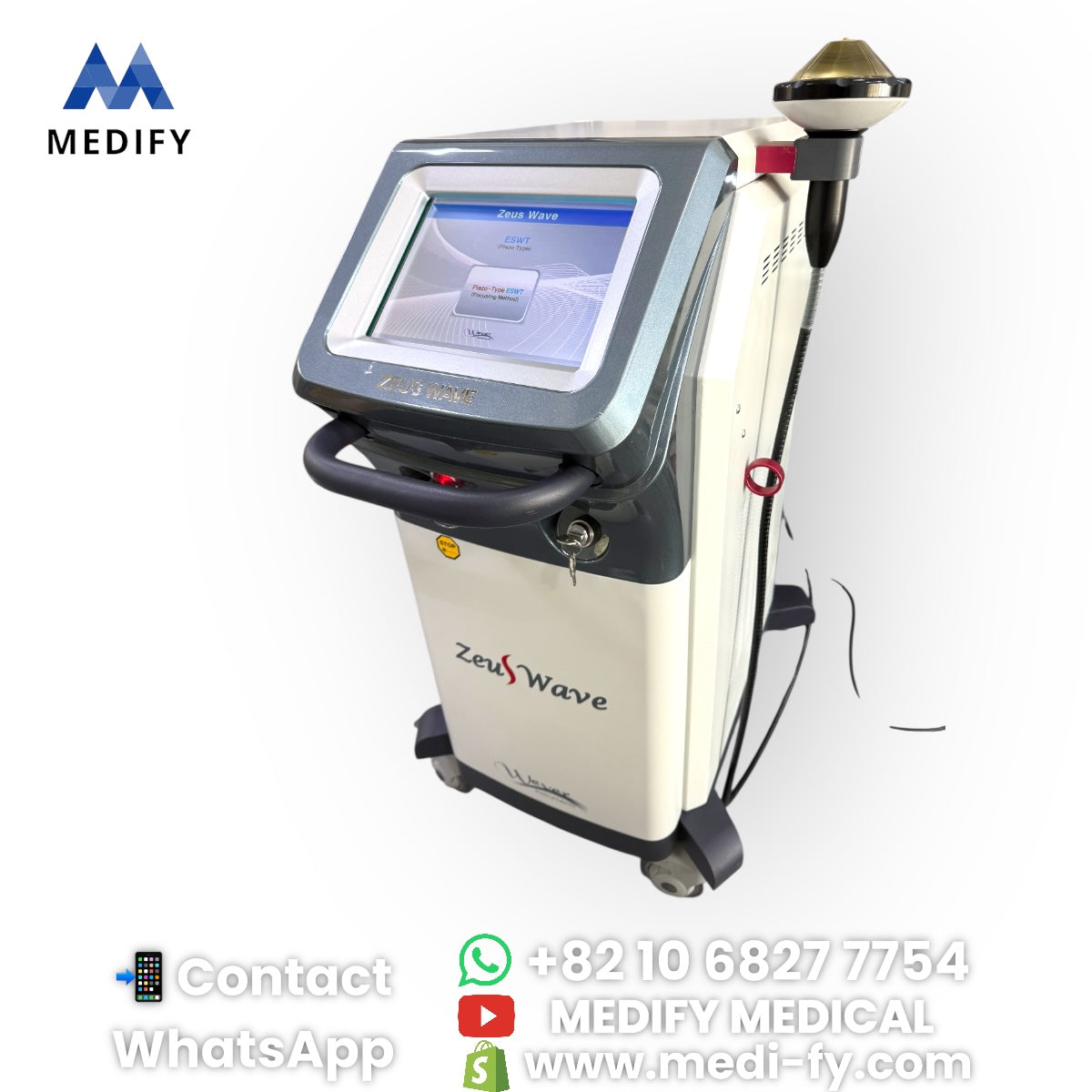 For Sale Zeus Wave Piezo Type Focus ESWT Shock Wave